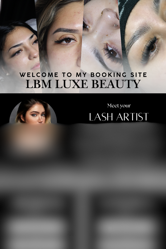 Booking Site template – Editable Canva Design
